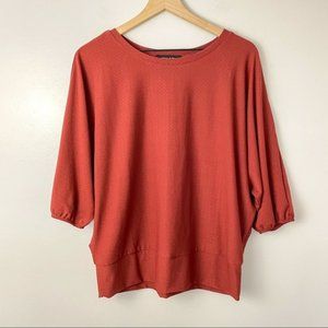 ADELE & MAY printed tunic length blouse